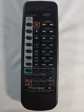 Pioneer CU-VSX153 Black AV Remote Control